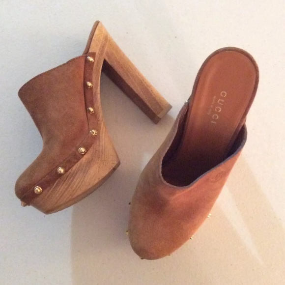 Gucci studded clogs - Picture 1 of 1